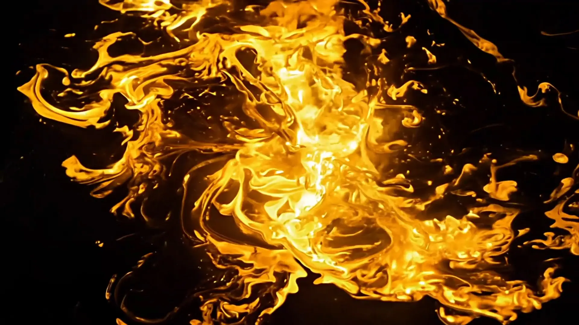 Dynamic Fire Transition for Motion Graphics